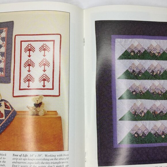 Vintage 1992 Tiny Traditions Sylvia Trygg Voudrie Quilting Book Patterns Designs - Picture 6 of 11